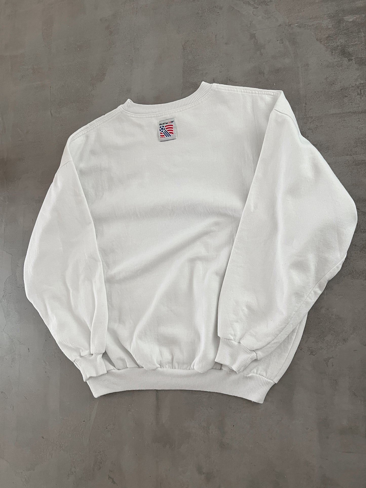WHITE USA WORLD CUP 1994 SWEATER - L