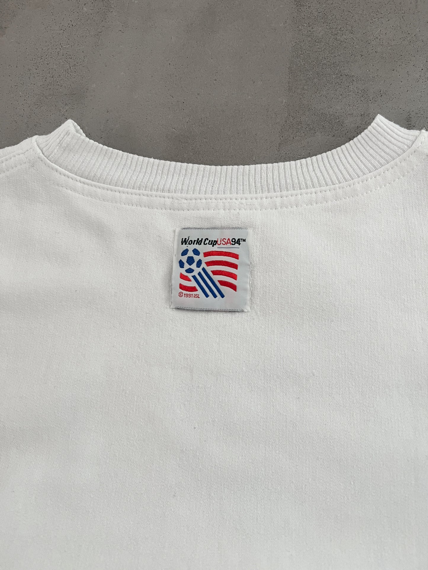 WHITE USA WORLD CUP 1994 SWEATER - L