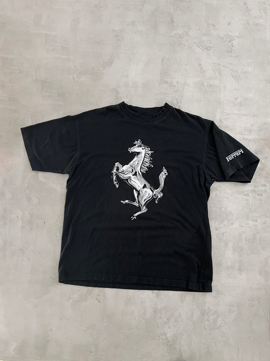 BLACK FERRARI TEE - 1999 - XL