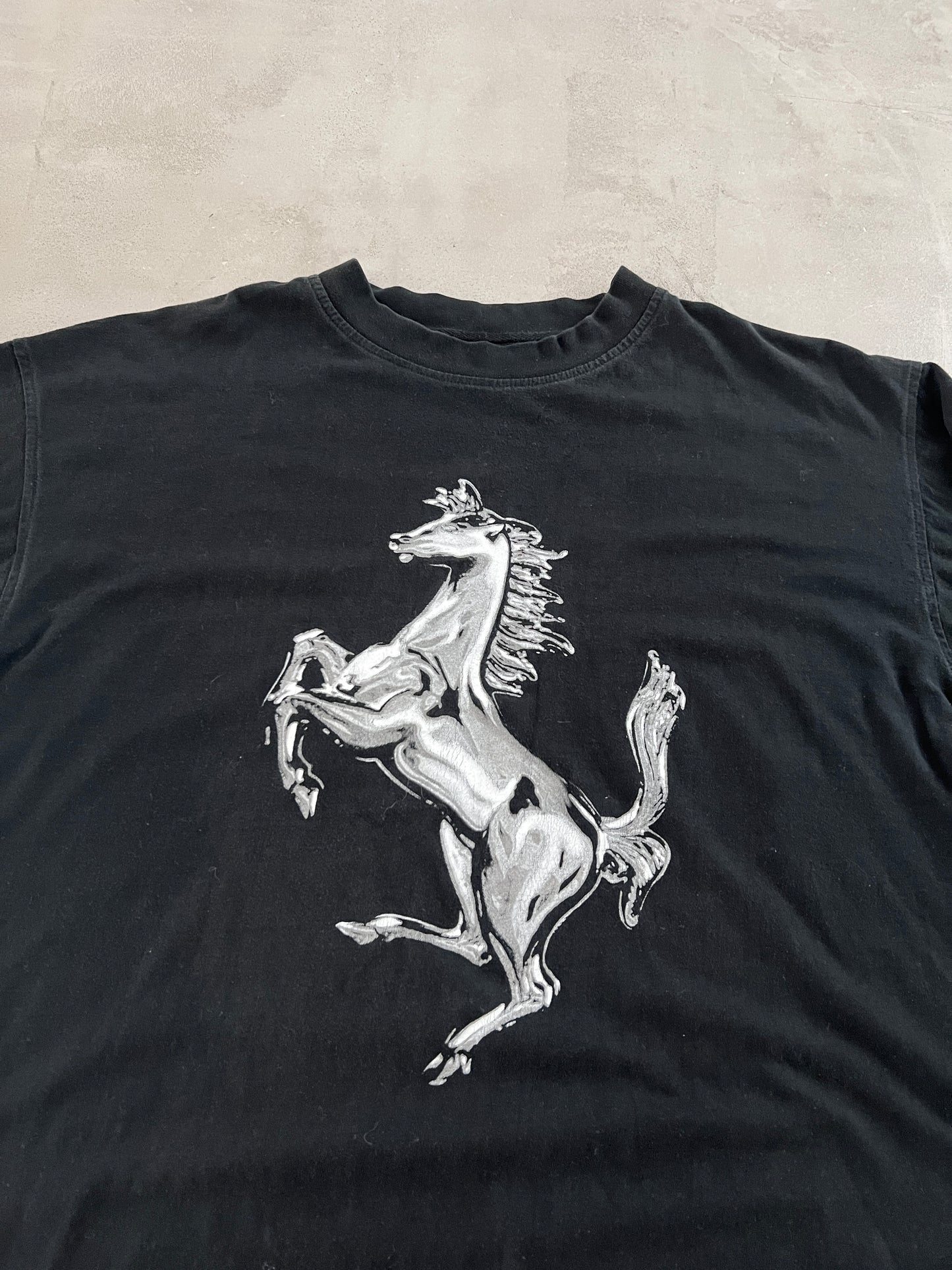 BLACK FERRARI TEE - 1999 - XL