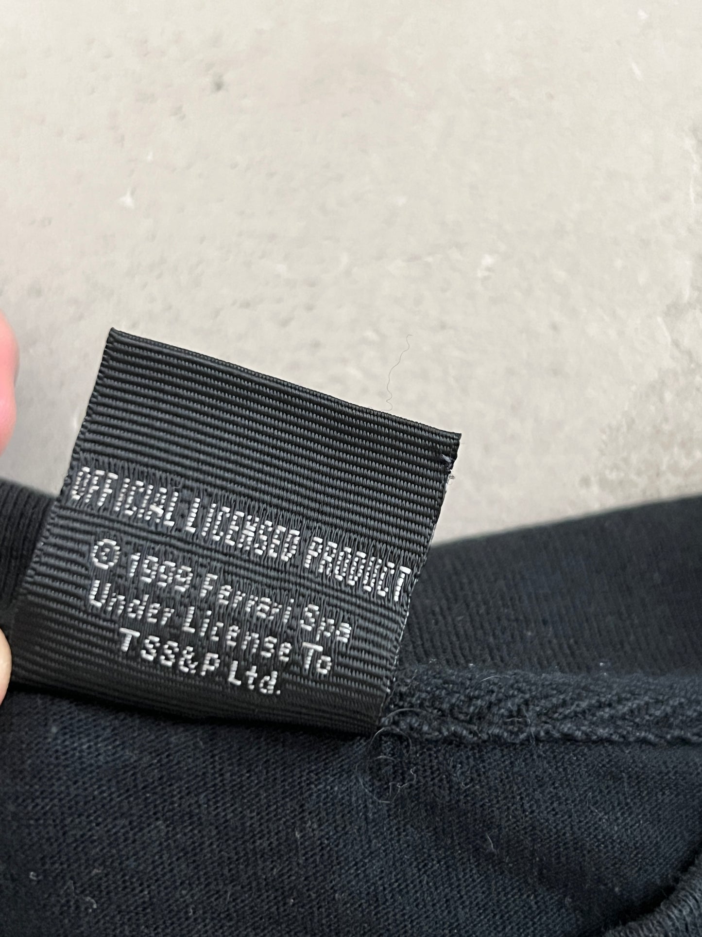 BLACK FERRARI TEE - 1999 - XL