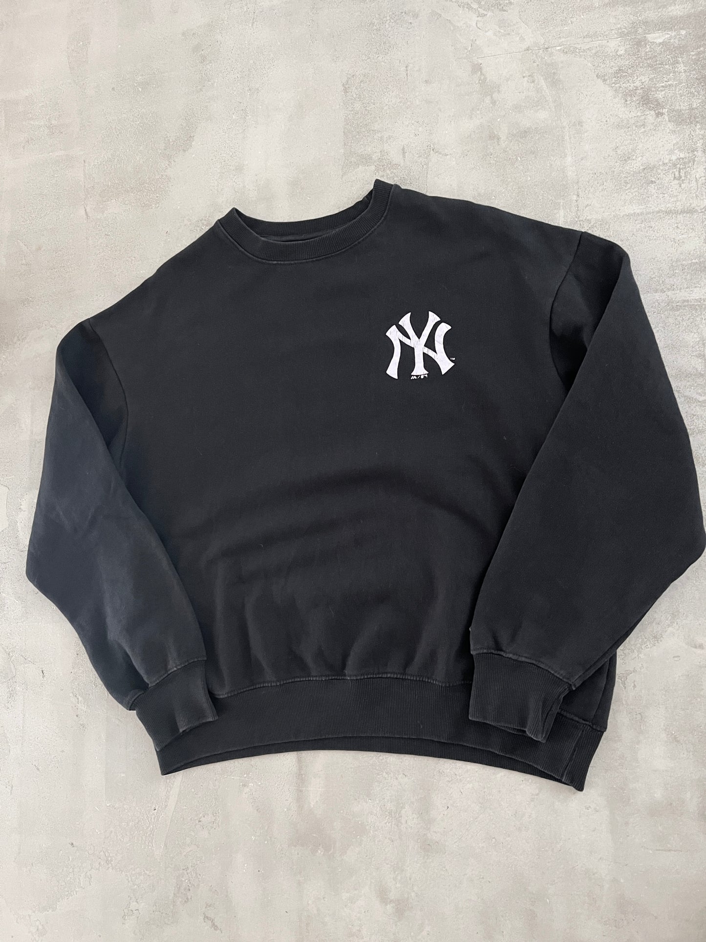 BLACK YANKEES SWEATER - 2000S - M