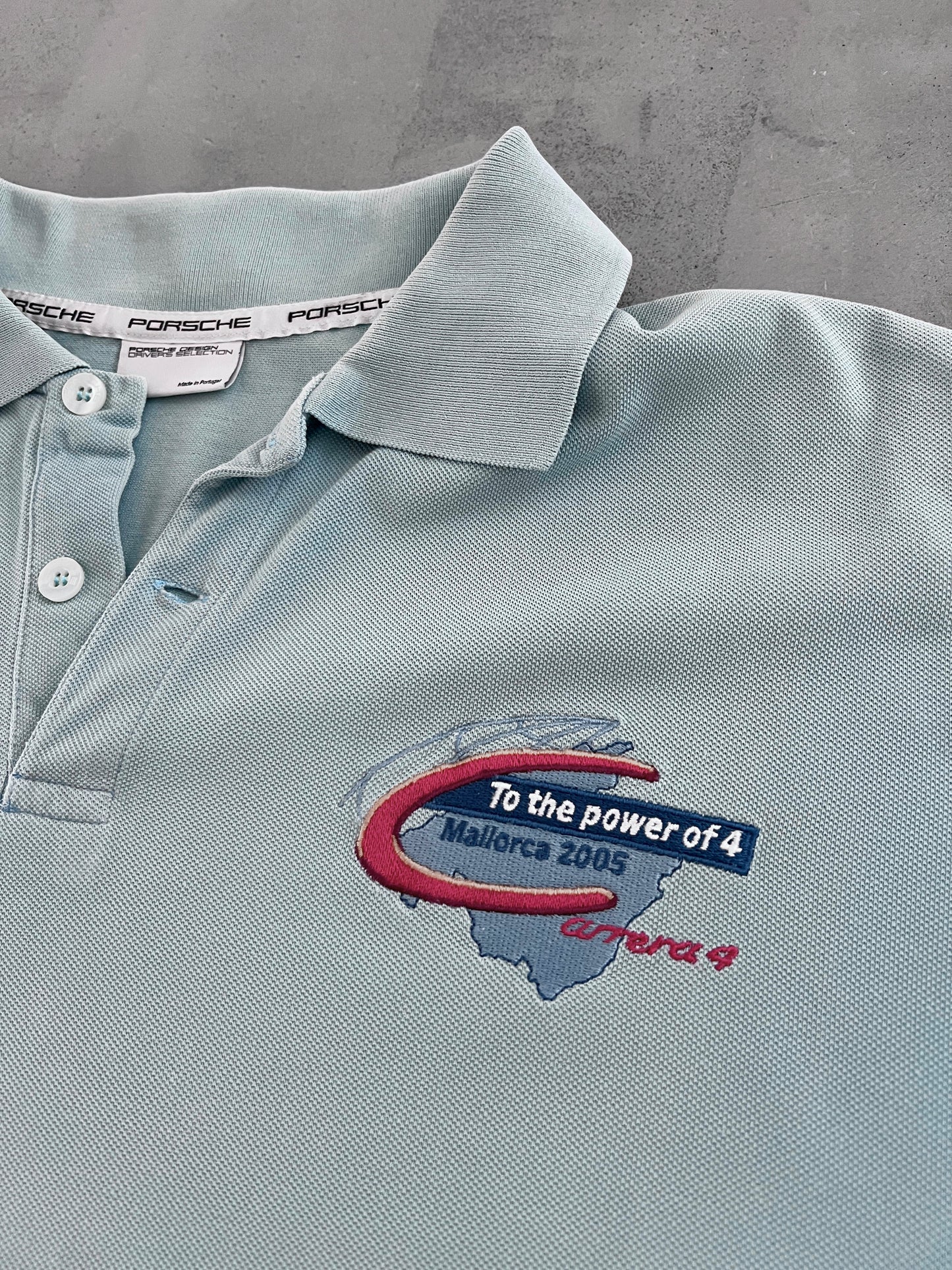 BABY BLUE PORSCHE CARRERA POLO - 2004 - L