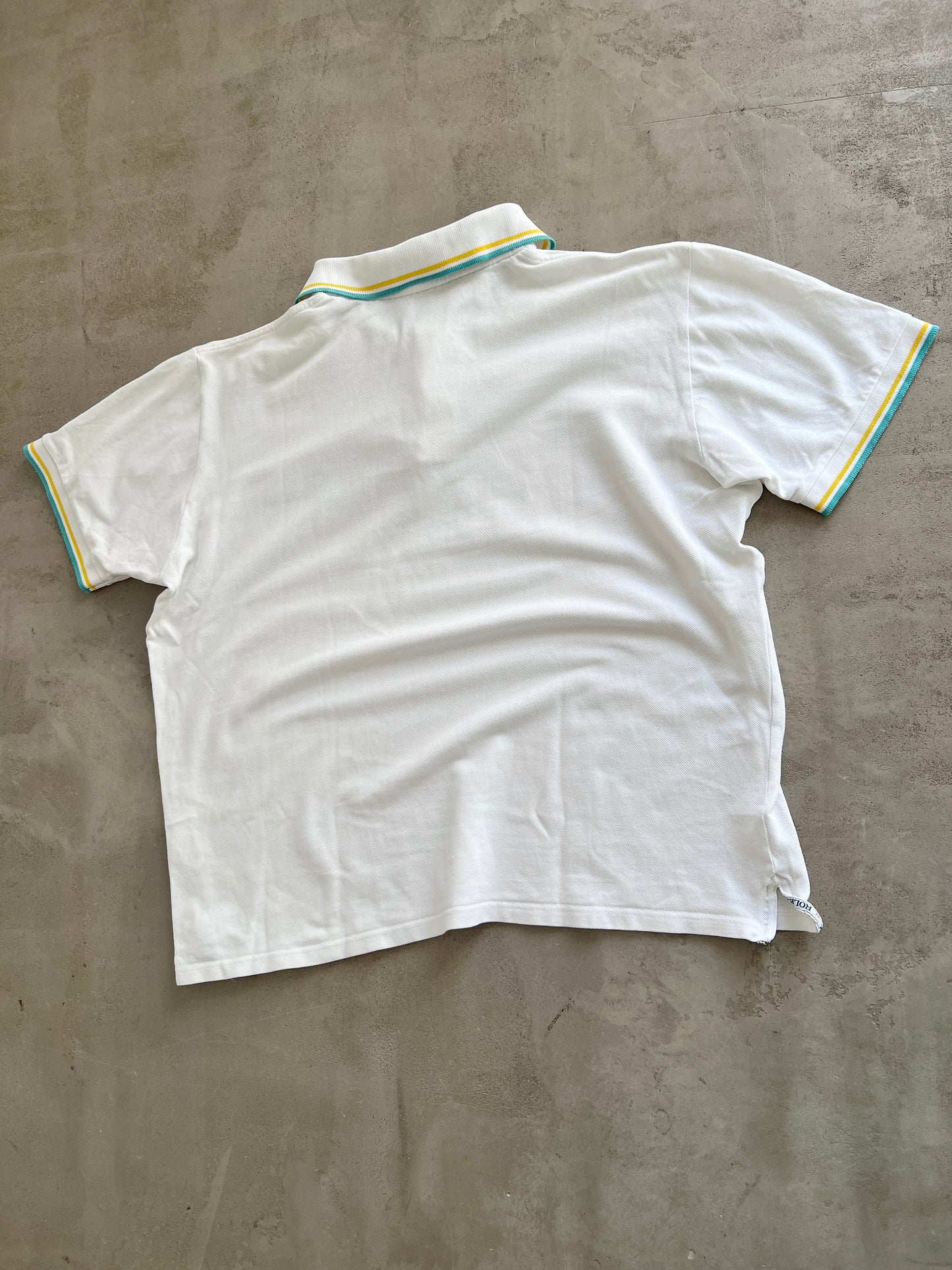 WHITE ROLEX YACHT POLO - 2000S - XS