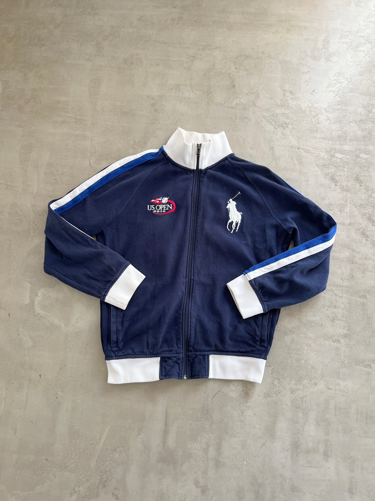 NAVY US OPEN X RALPH LAUREN JACKET - 2000S - L