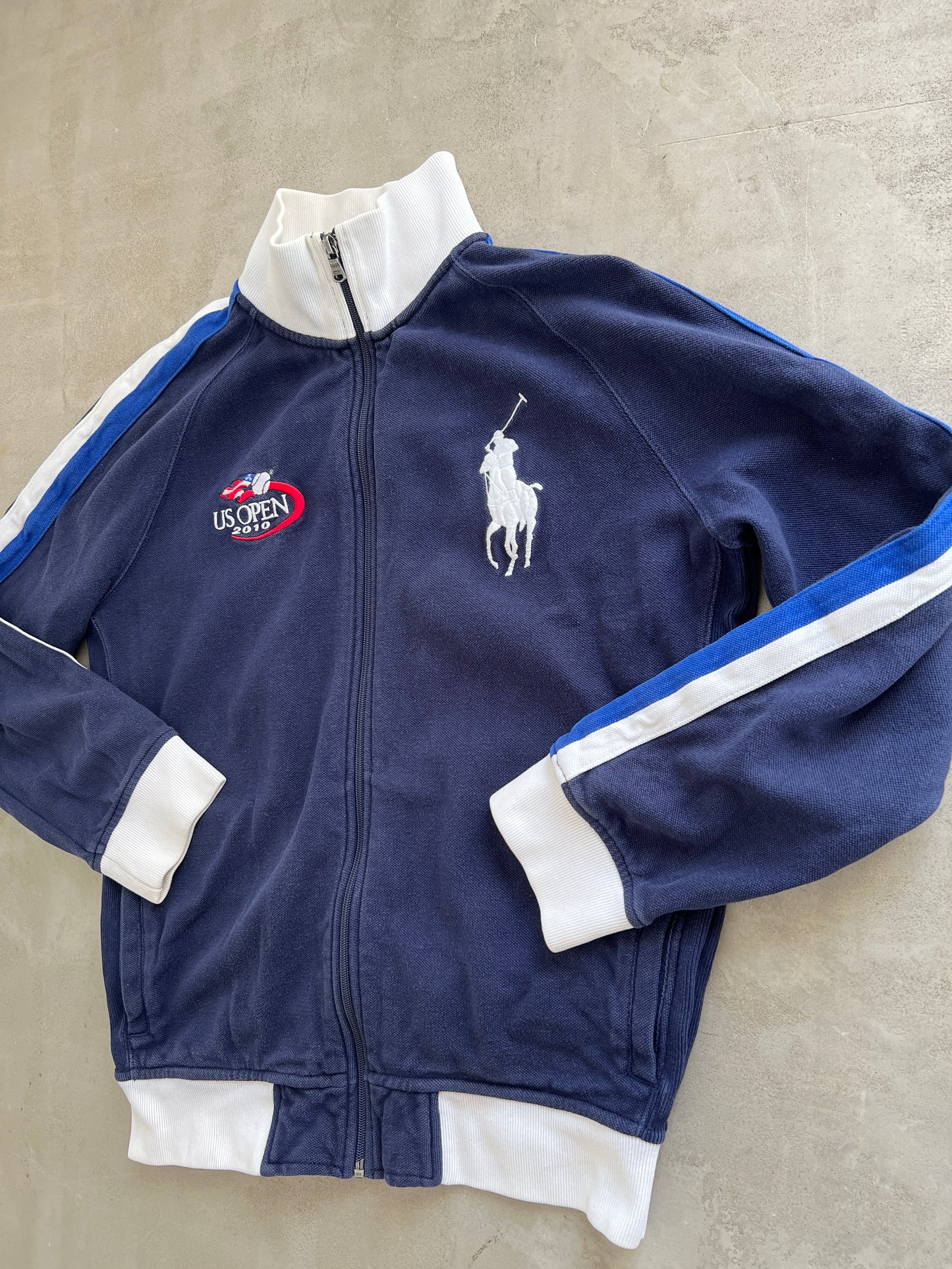 NAVY US OPEN X RALPH LAUREN JACKET - 2000S - L