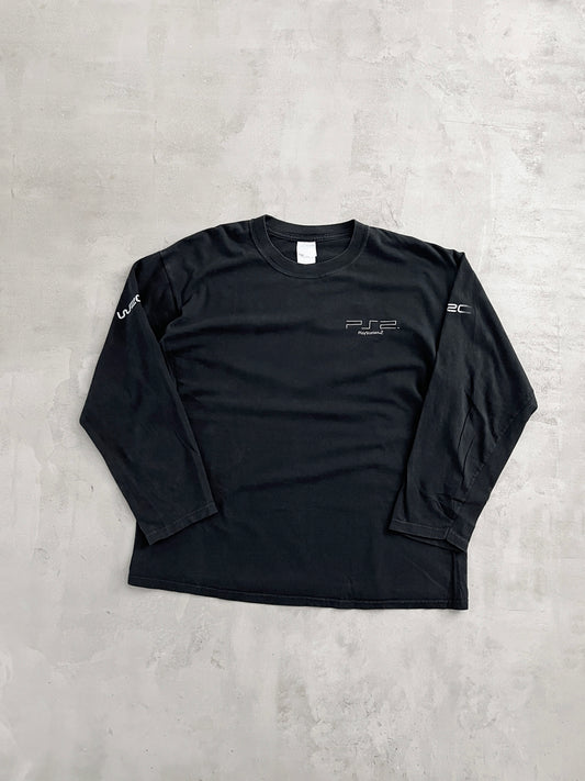 BLACK PLAYSTATION 2 LONGSLEEVE - 2000S - M