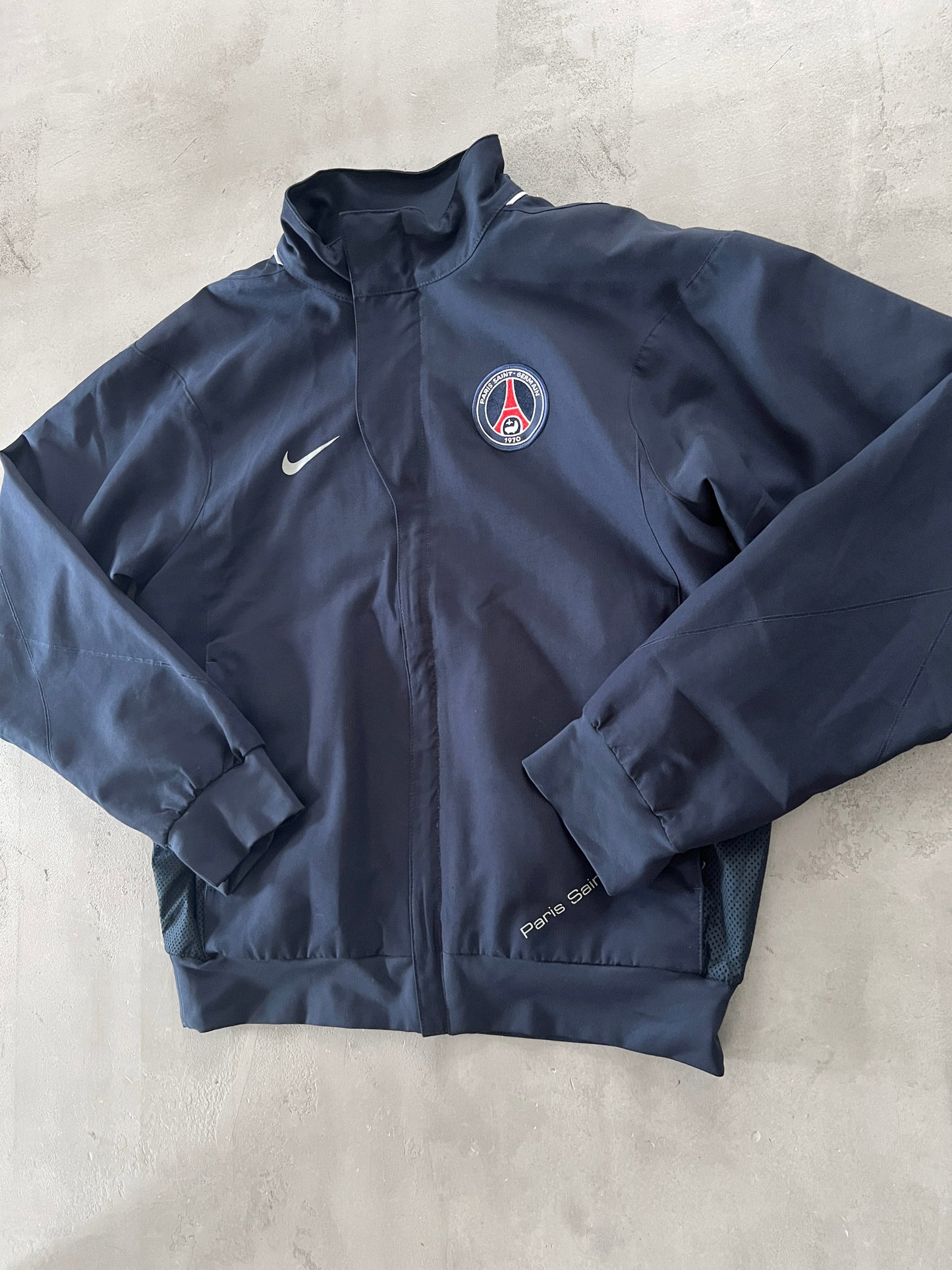 NAVY PSG NIKE TRACK JACKET - 2000S - S/M
