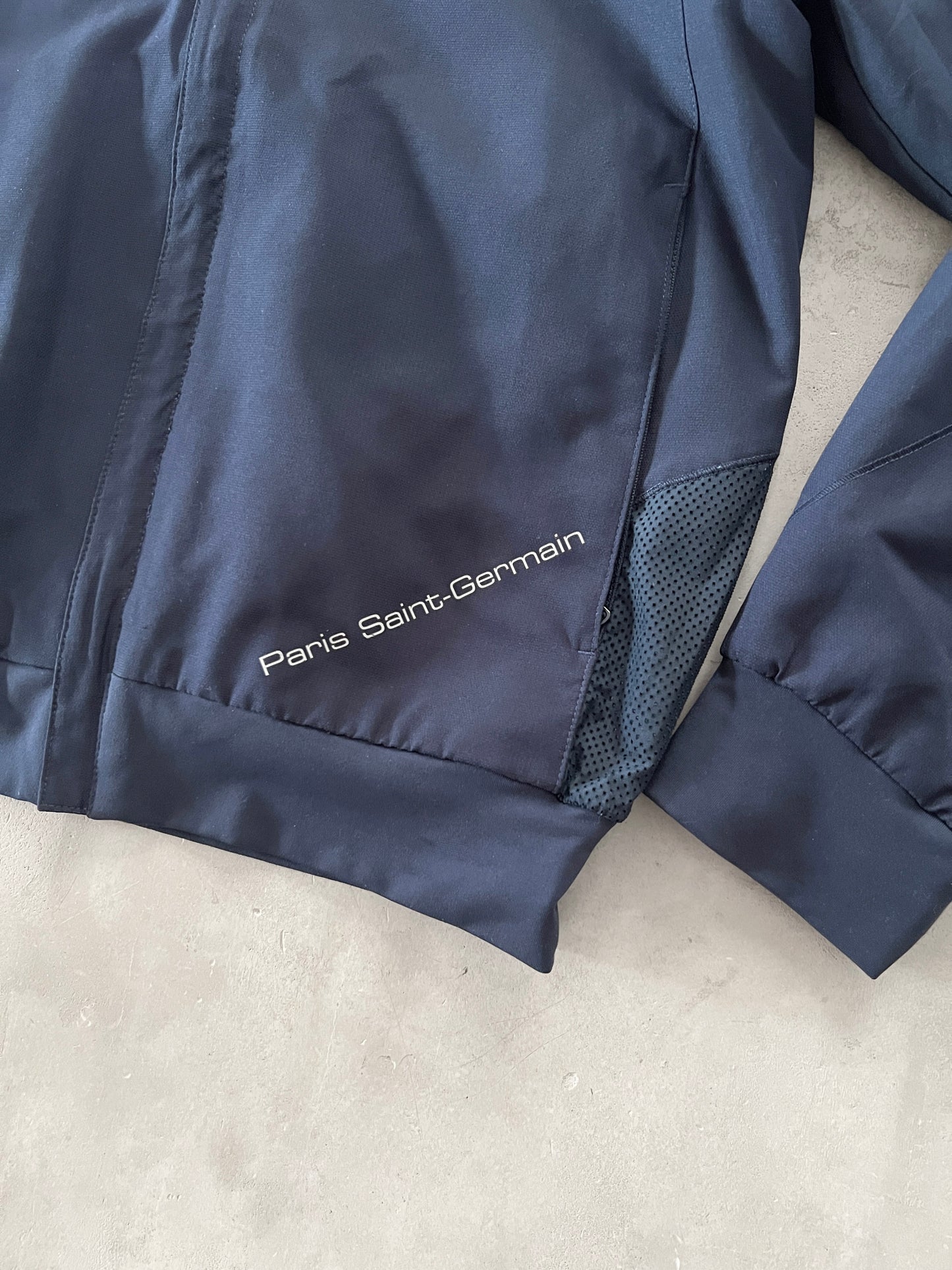 NAVY PSG NIKE TRACK JACKET - 2000S - S/M