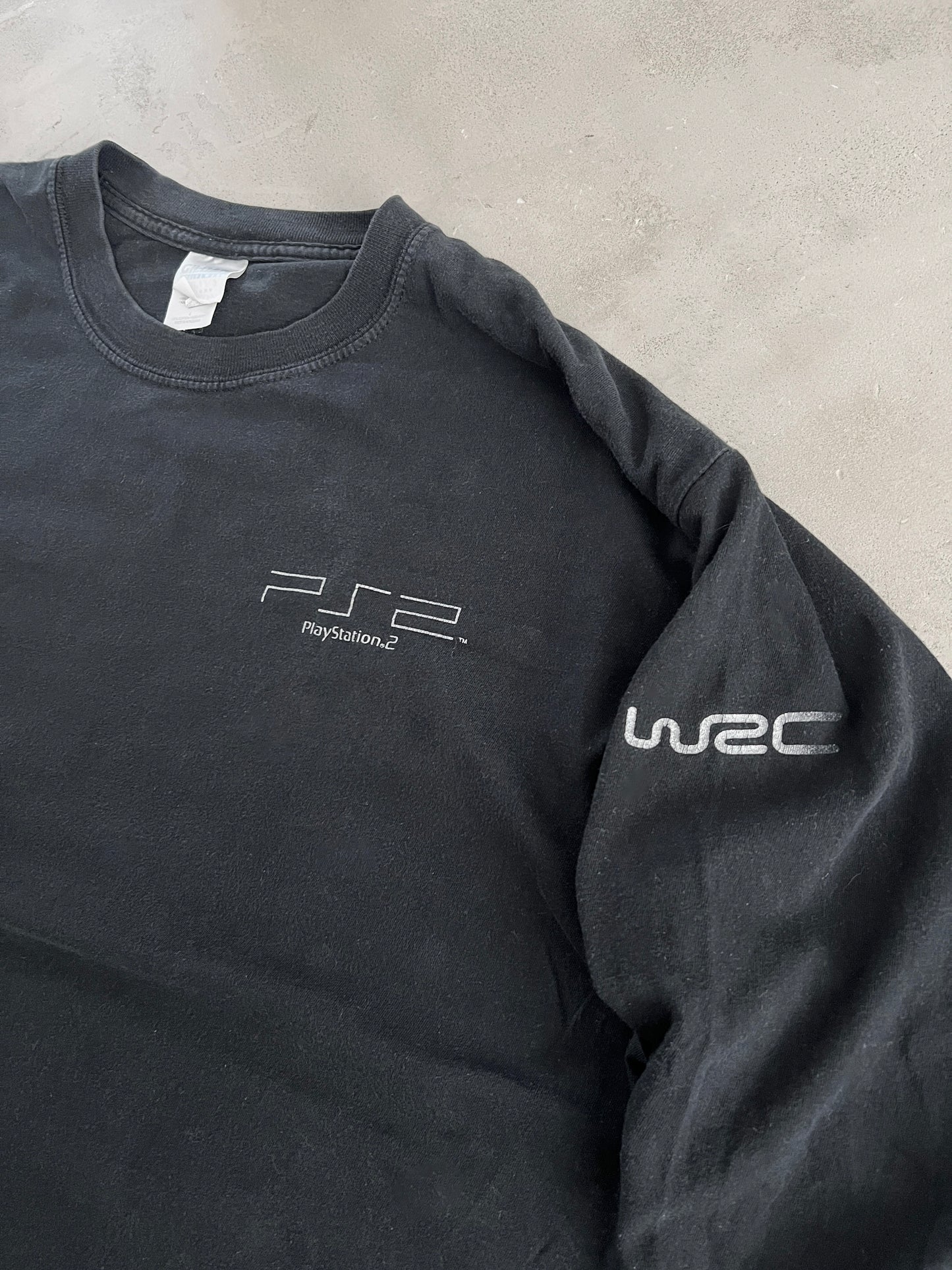 BLACK PLAYSTATION 2 LONGSLEEVE - 2000S - M