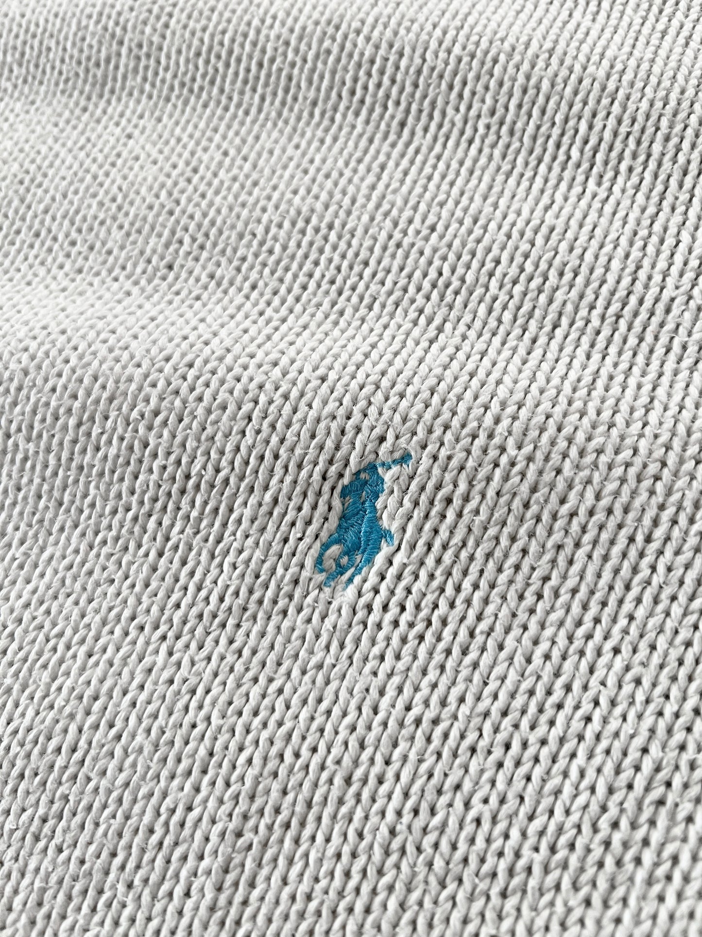 CREME POLO RALPH LAUREN KNIT SWEATER - 2000S - L/XL