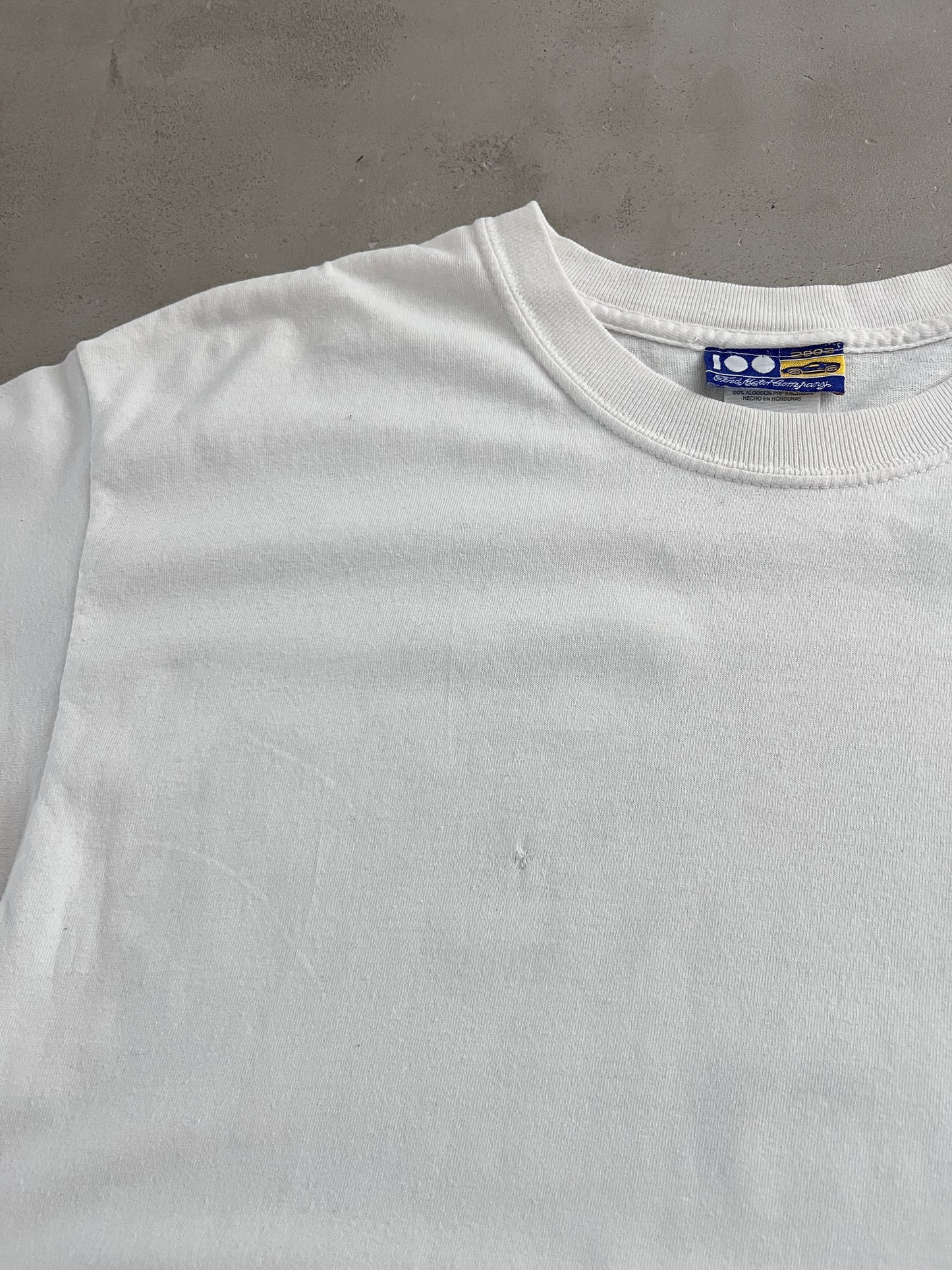 WHITE FORD CONTINENTAL TEE - 2000S - XL