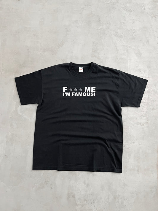 BLACK FU*K ME TEE - 2000S - XL