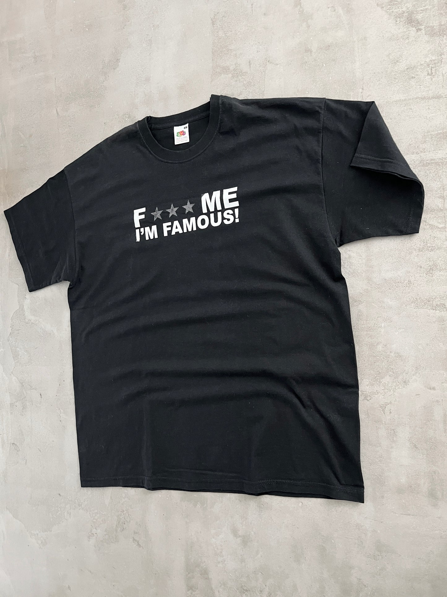 BLACK FU*K ME TEE - 2000S - XL