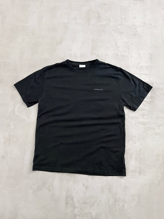 BLACK PORSCHE TEE - 2000S - XL/L