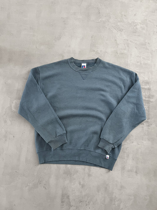 TURQUIOSE RUSSELL SWEATER - 1990S - L