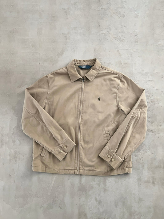 BEIGE RALPH LAUREN JACKET - 2000S - XL