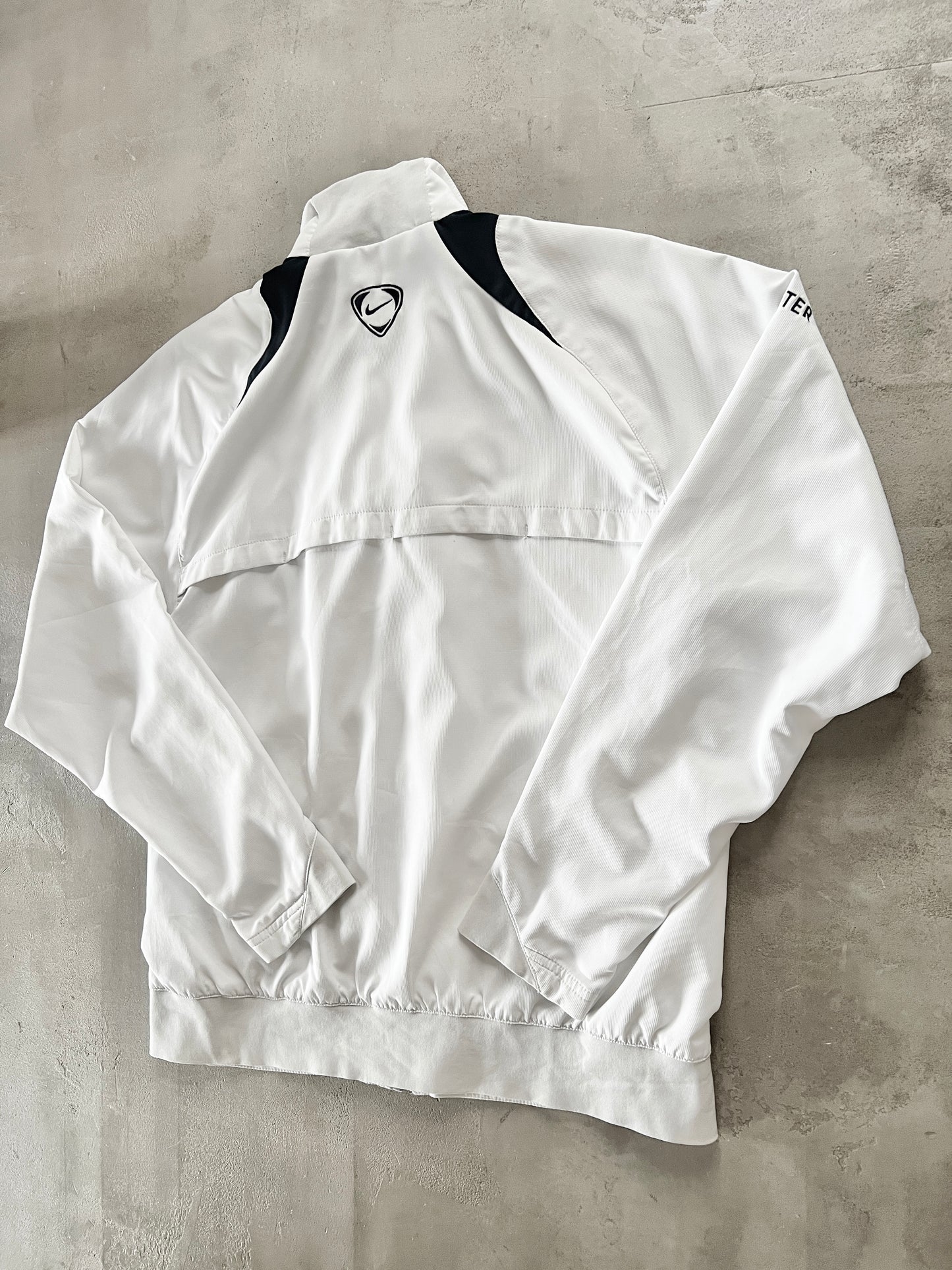WHITE INTER MILAN NIKE JACKET - 2000S - S/M