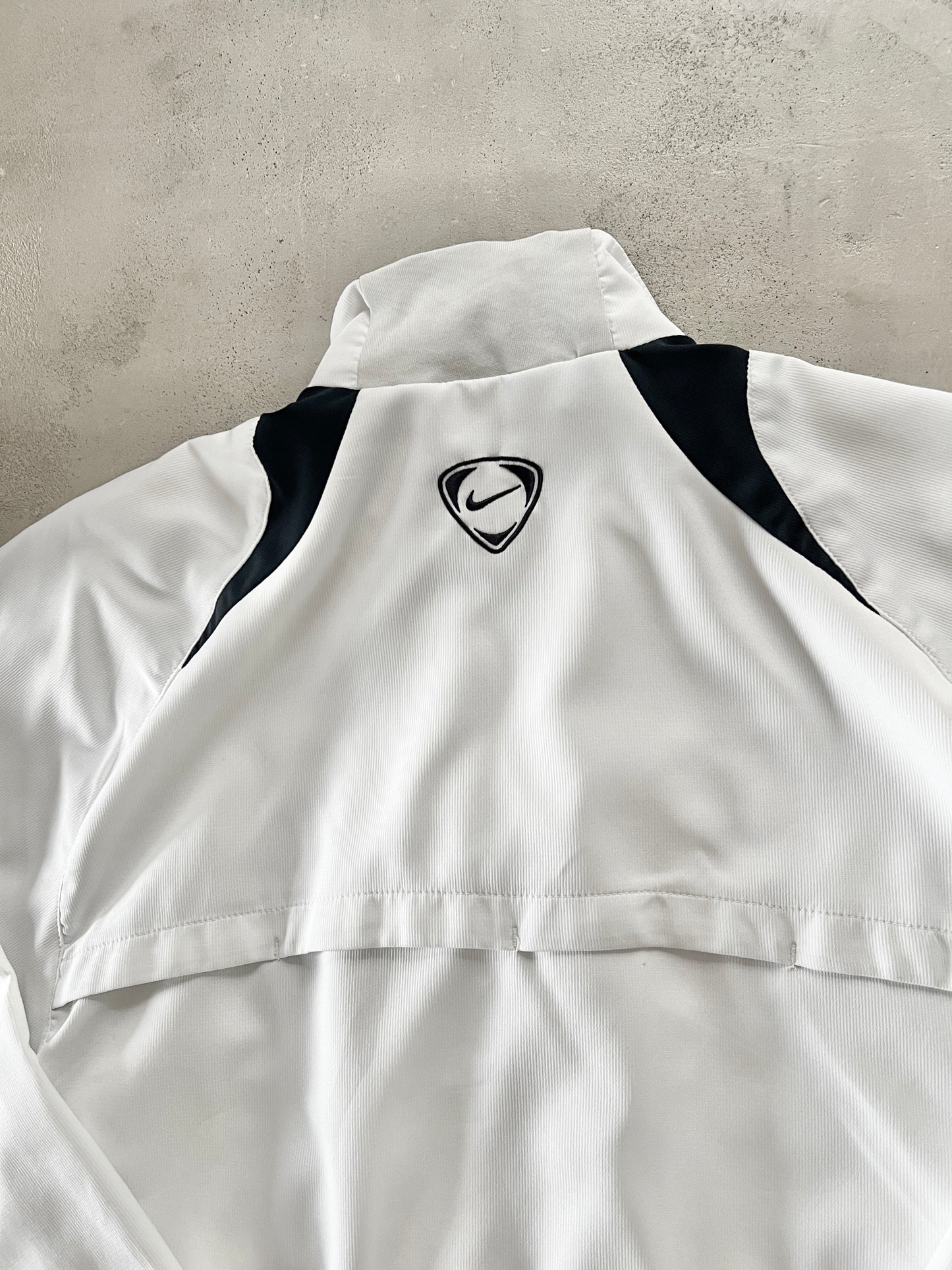 WHITE INTER MILAN NIKE JACKET - 2000S - S/M