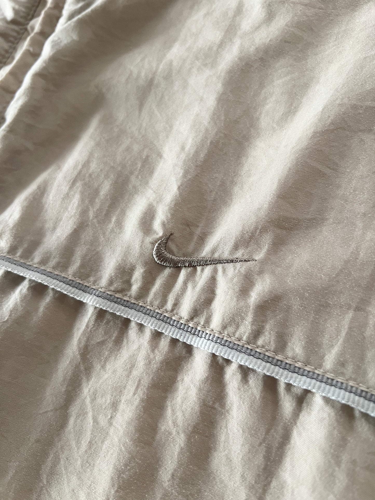 CREME NIKE TRACK JACKET - 2000S - L