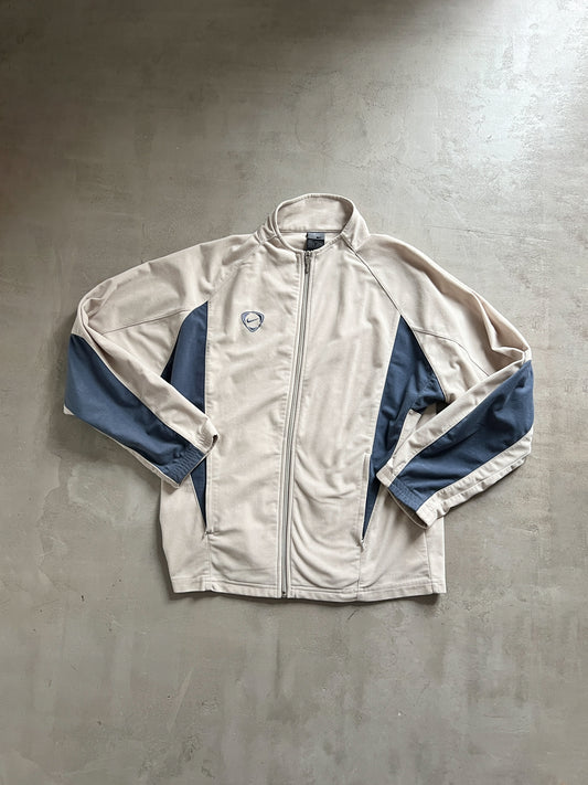 CREME NIKE TRACK JACKET - 2000S - M