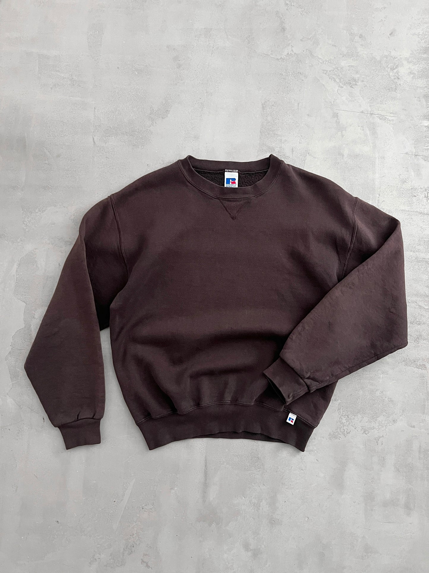 MOCHA RUSSELL SWEATER - 1990S - S/M