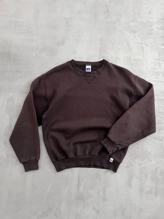 MOCHA RUSSELL SWEATER - 1990S - S/M