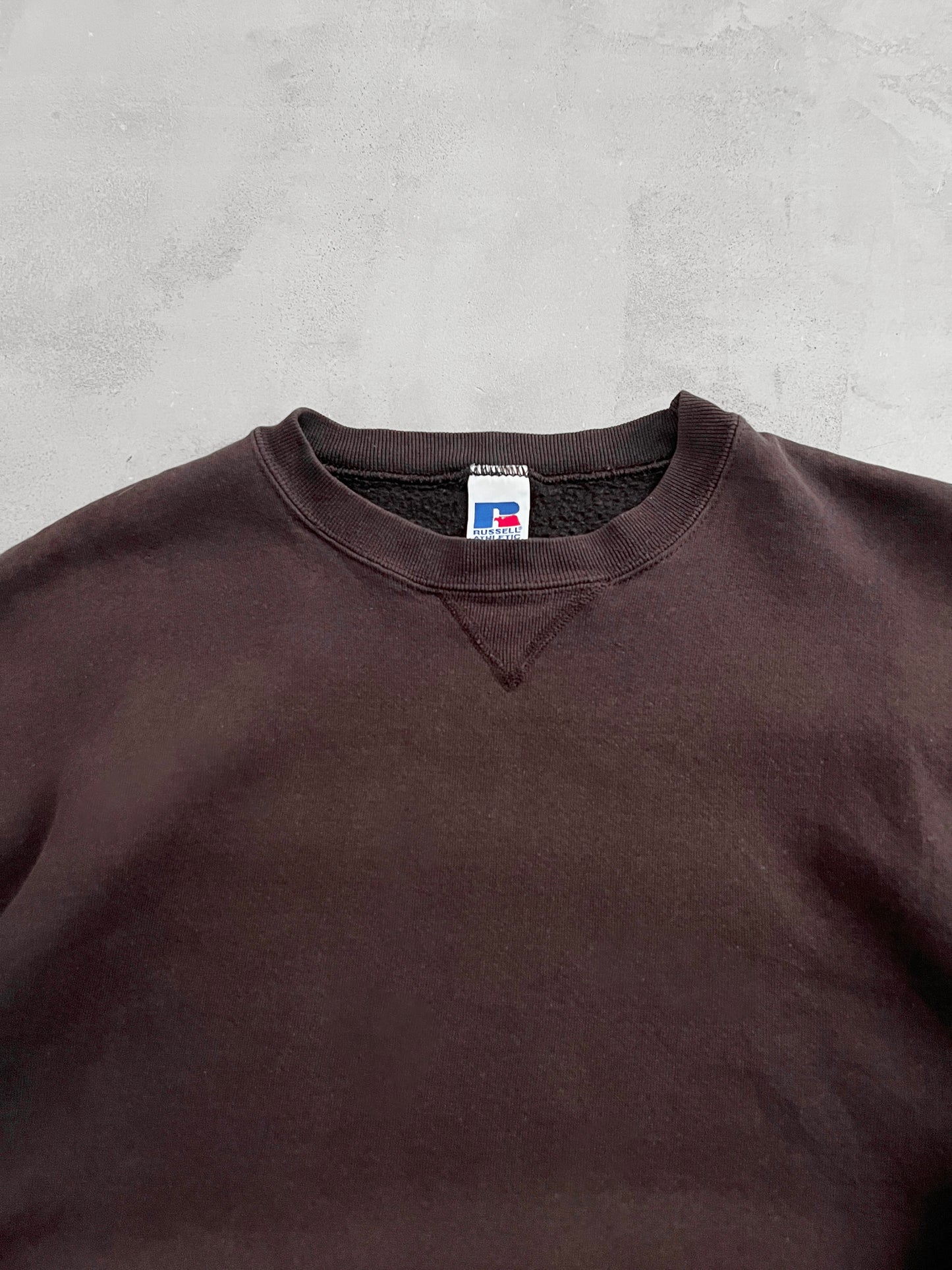 MOCHA RUSSELL SWEATER - 1990S - S/M