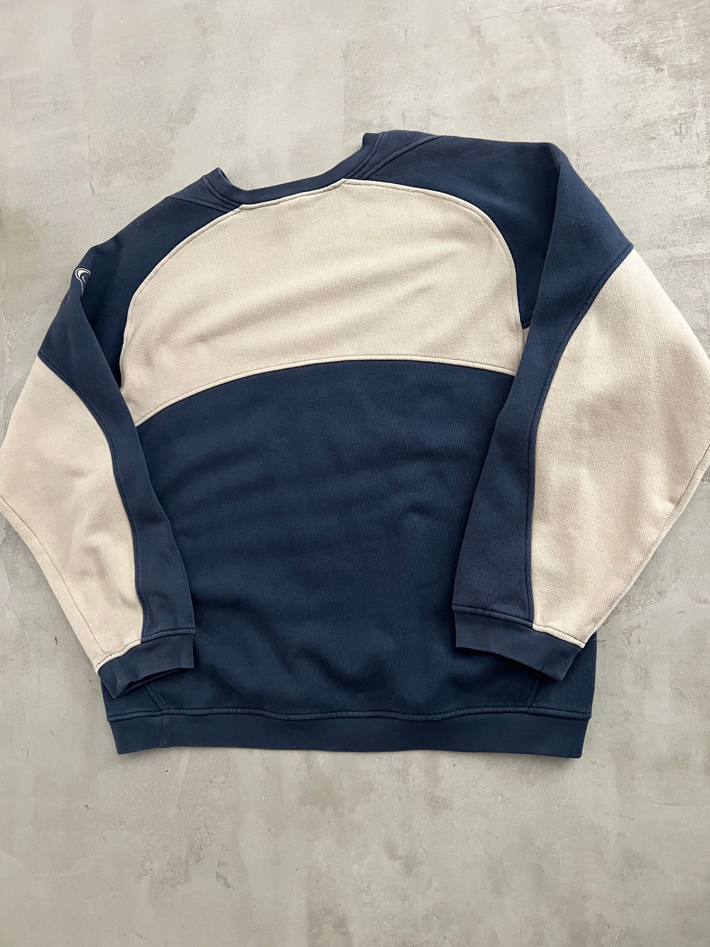 NAVY/CREME PSG NIKE SWEATER - 2000S - XL