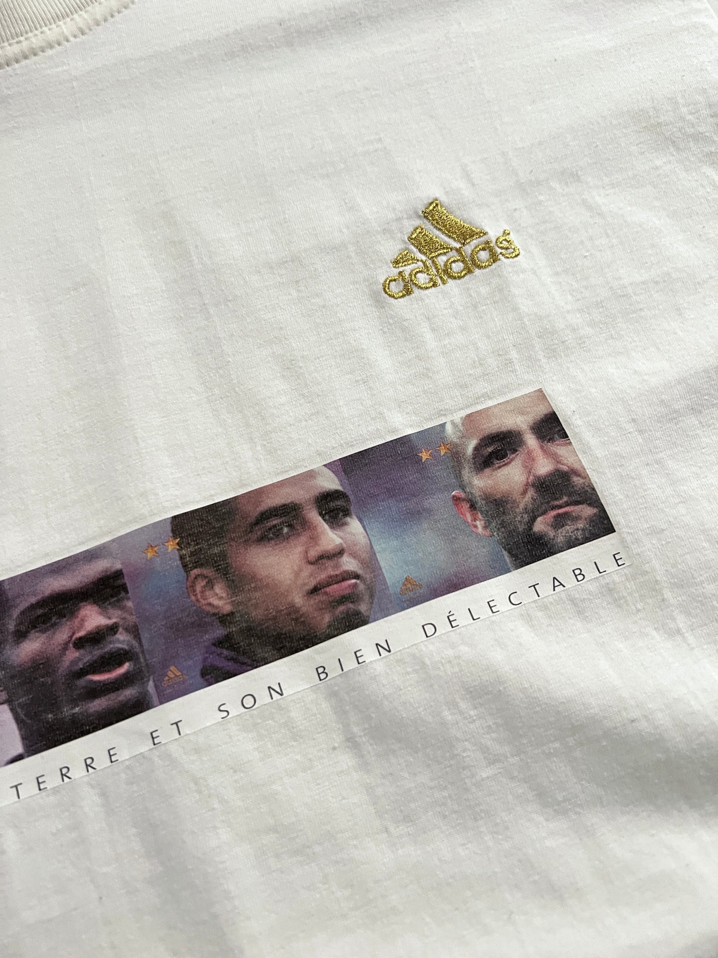 WHITE FRANCE FOOTBALL TEE - 2000S - M/S