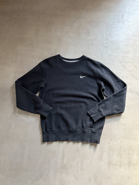 FADED BLACK NIKE SWEATER - 2000S - M/S