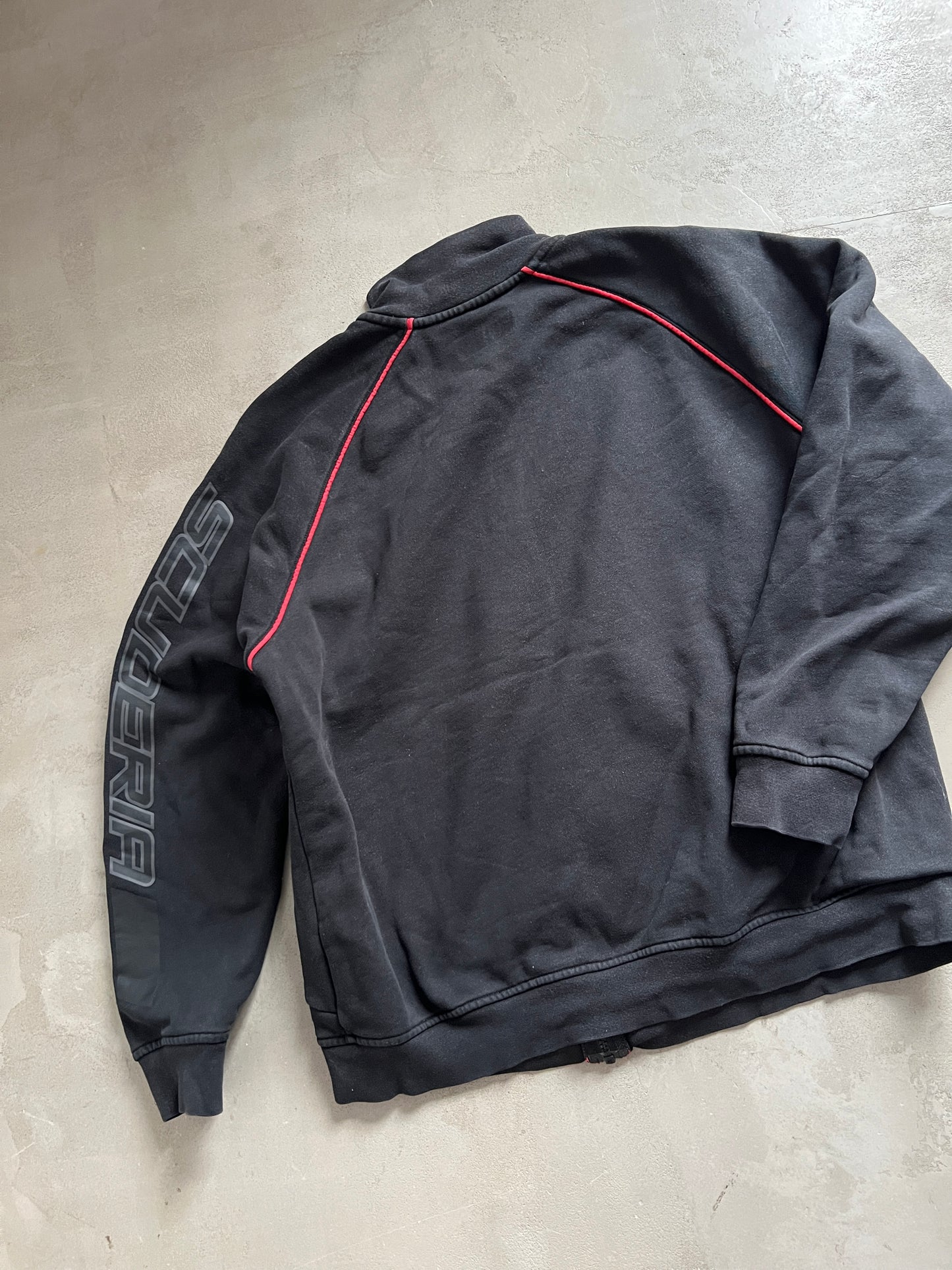 BLACK FERRARI SCUDERIA JACKET - 2000S - S