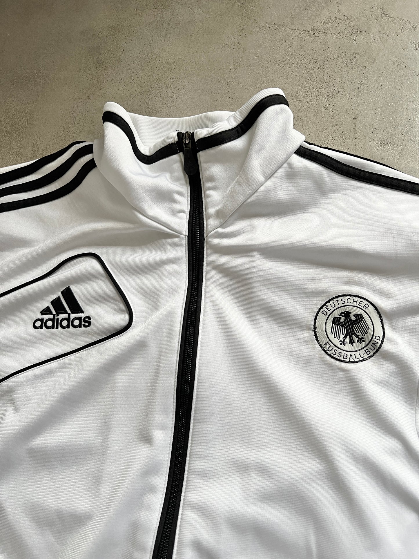 WHITE GERMANY TRACK JACKET - 2000S - XL
