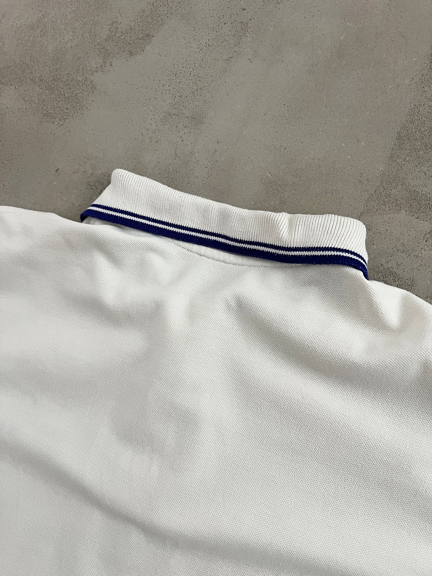 WHITE ROLEX YACHT POLO - 2000S - M