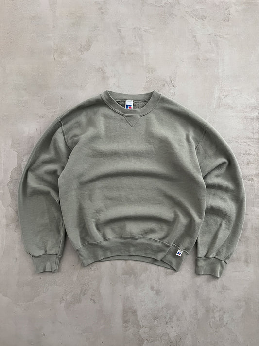 KHAKI RUSSELL SWEATER - 1990S - M
