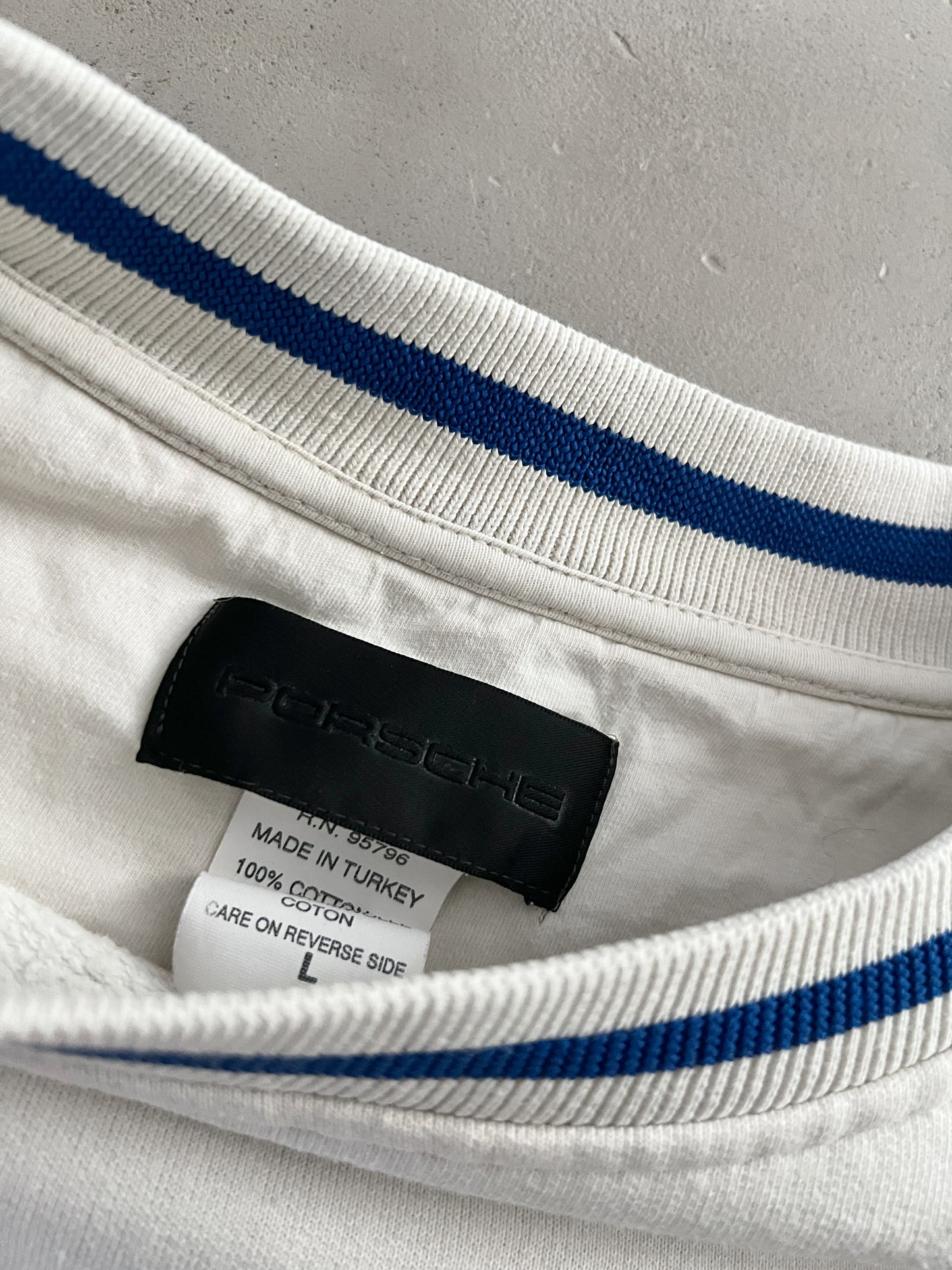 CREME PORSCHE 911 GT 1 LE MANS SWEATER - 1998 - XL/L