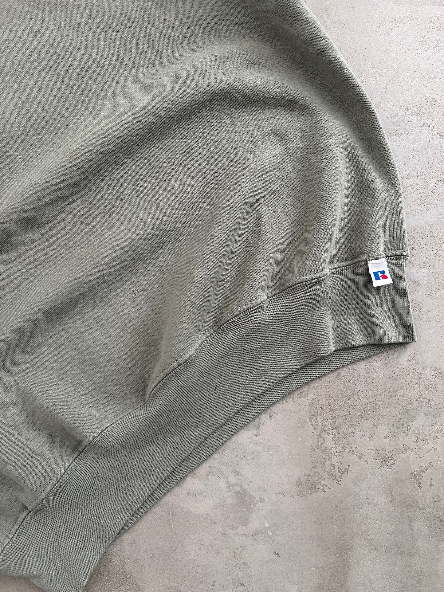 KHAKI RUSSELL SWEATER - 1990S - M