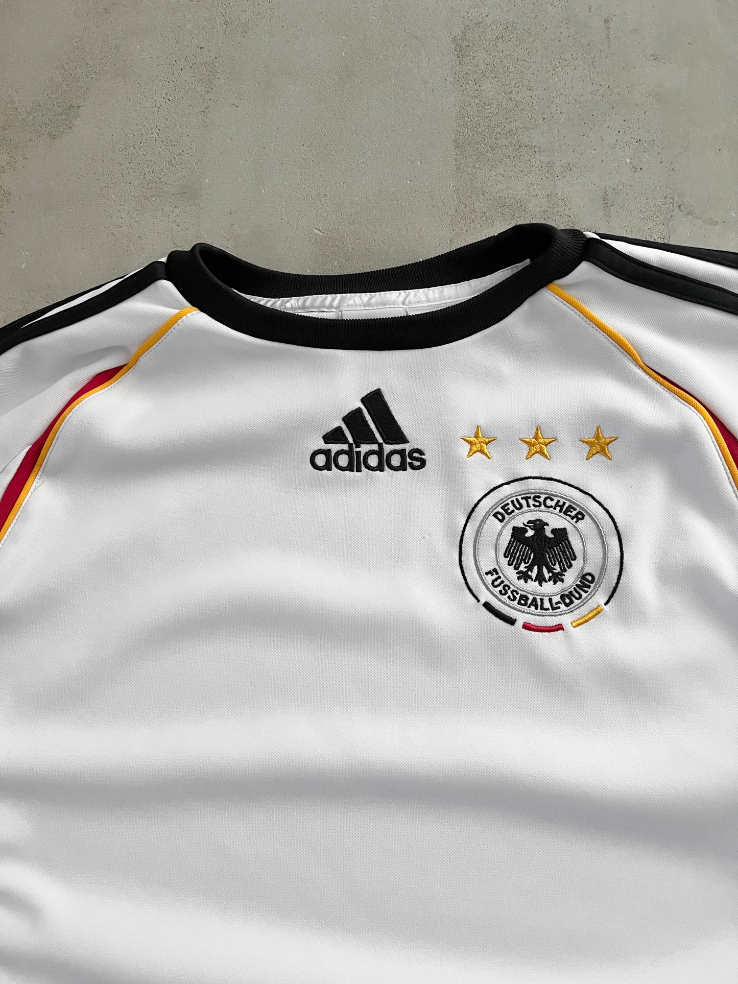 WHITE GERMANY SWEATER - 2000S - M/S