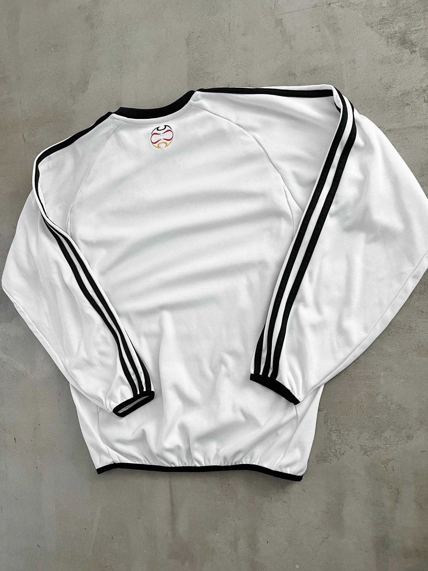 WHITE GERMANY SWEATER - 2000S - M/S
