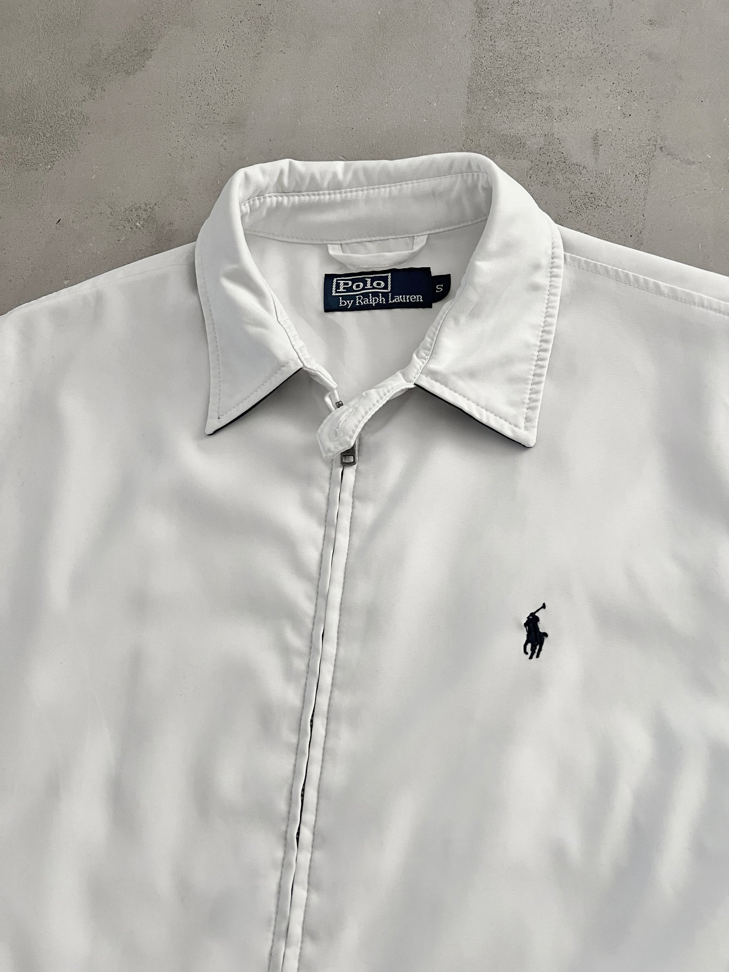 WHITE RALPH LAUREN JACKET - 2000S - M