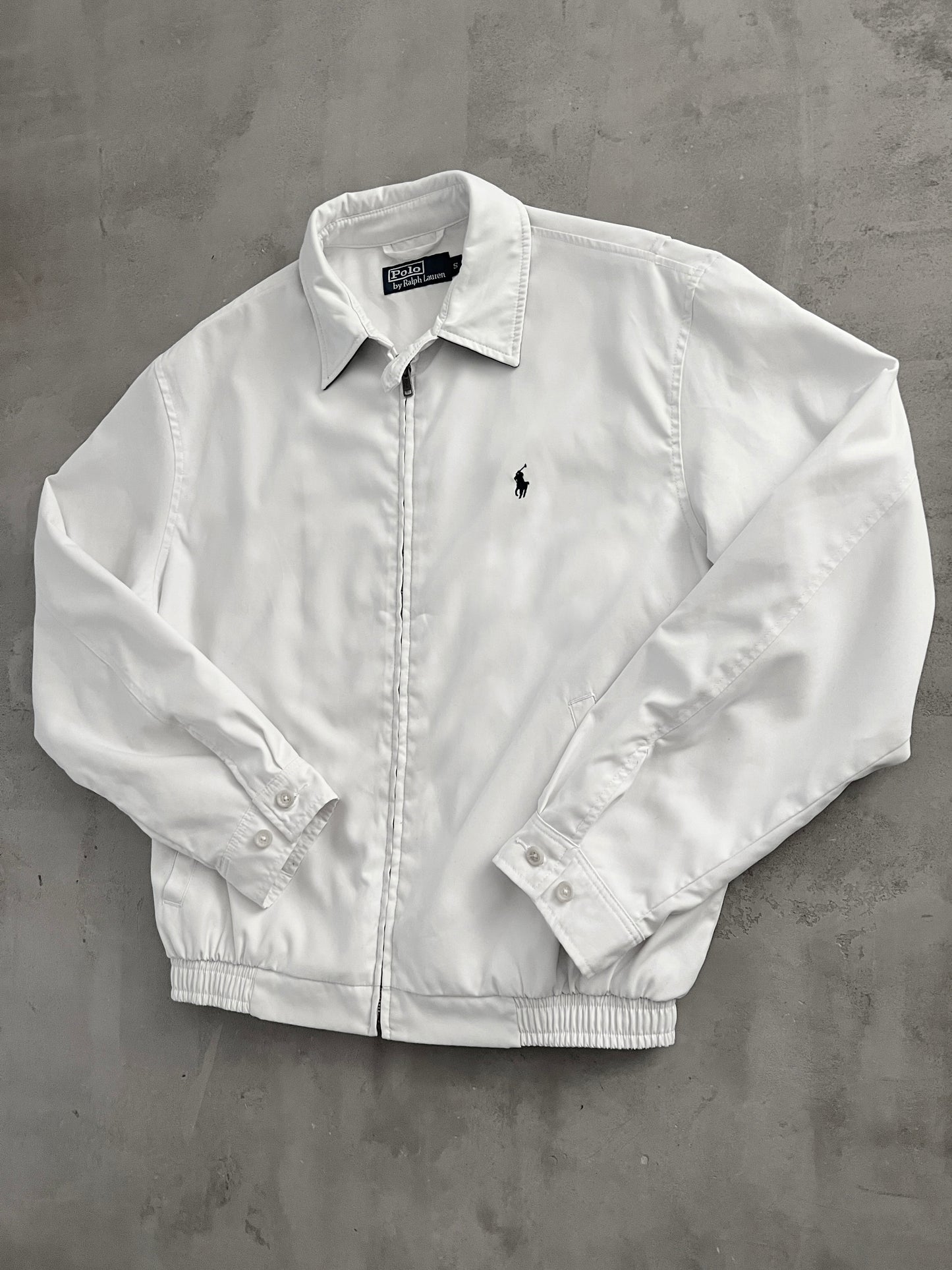 WHITE RALPH LAUREN JACKET - 2000S - M