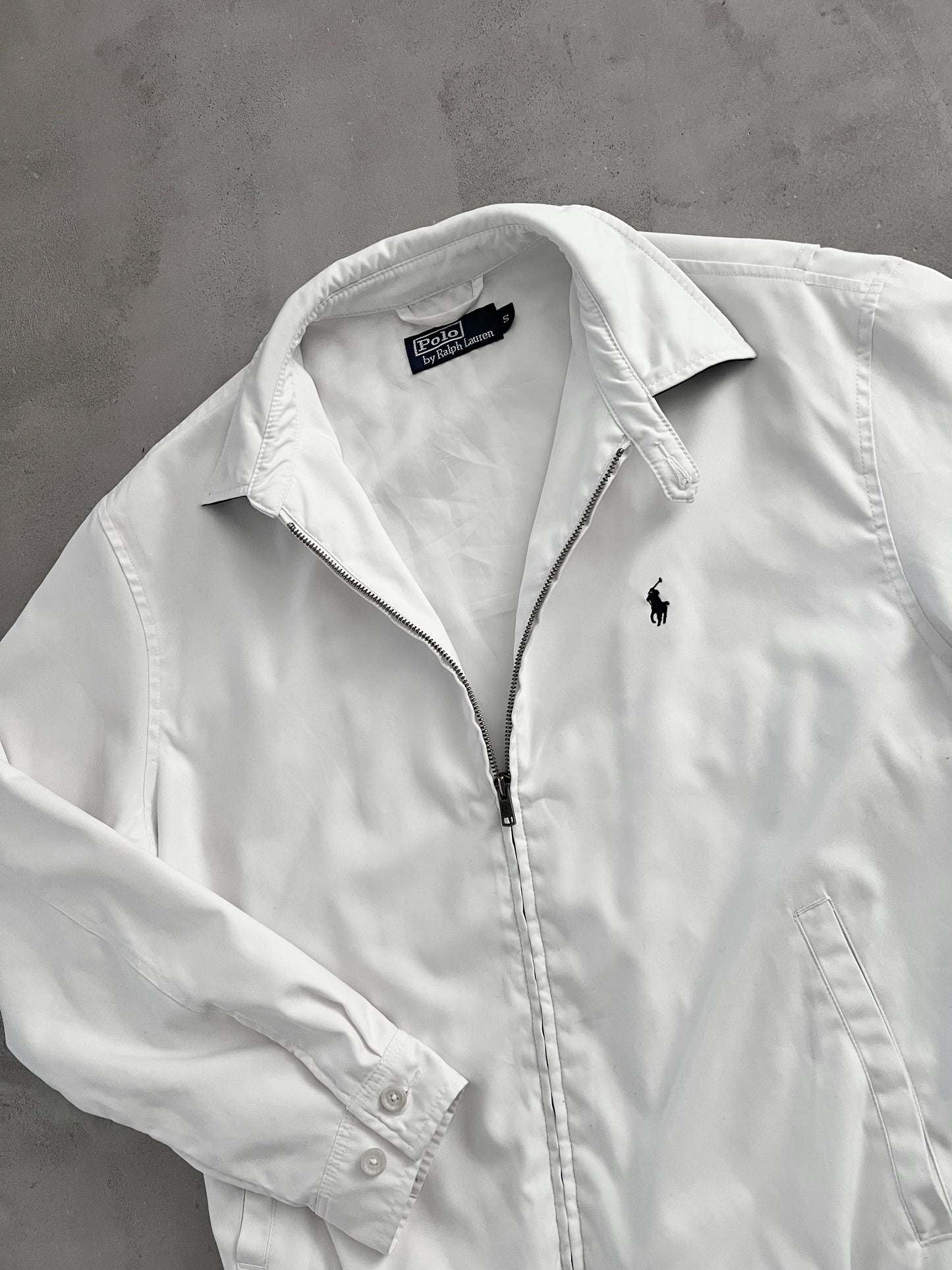 WHITE RALPH LAUREN JACKET - 2000S - M
