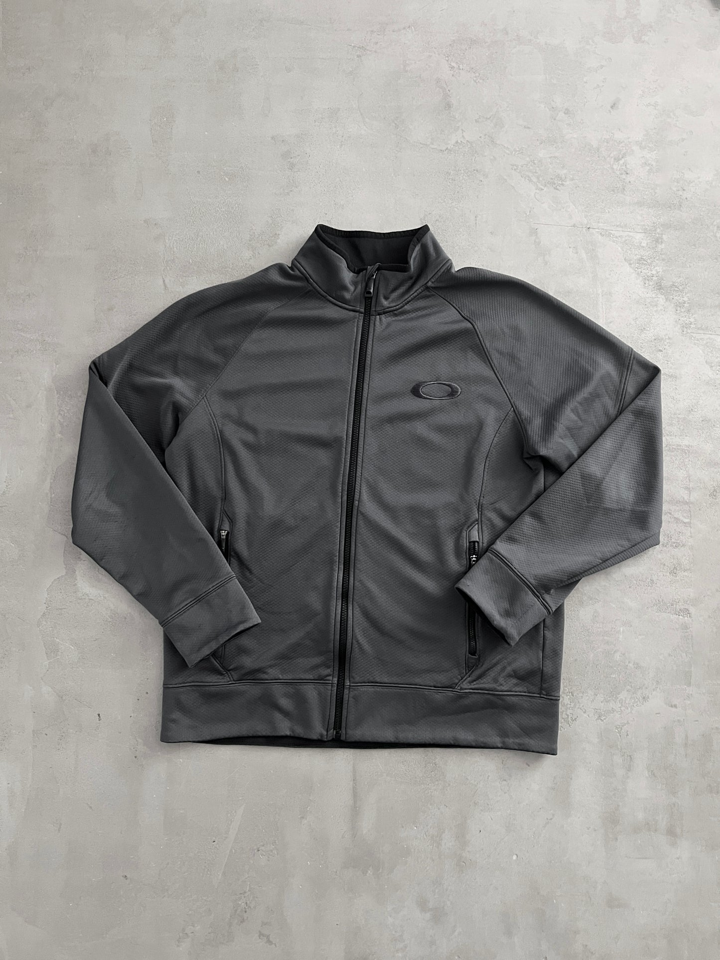 GREY OAKLEY JACKET - 2000S - L