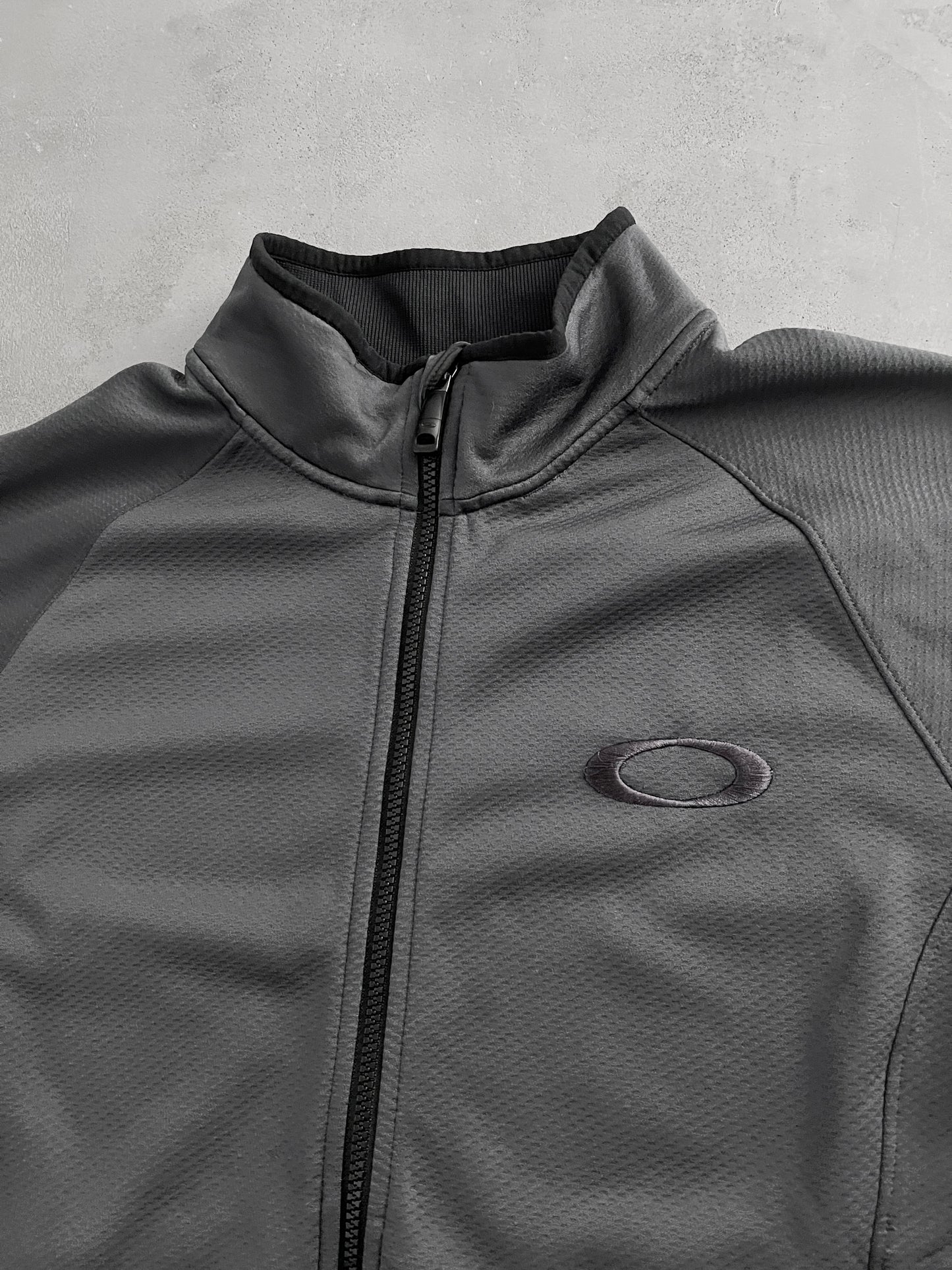 GREY OAKLEY JACKET - 2000S - L