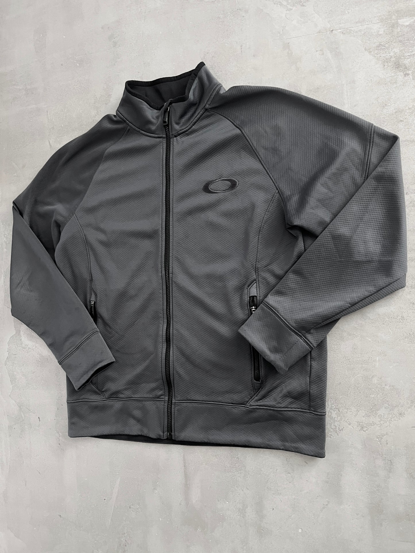 GREY OAKLEY JACKET - 2000S - L