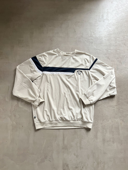 CREME NIKE SWEATER - 2000S - XL/L