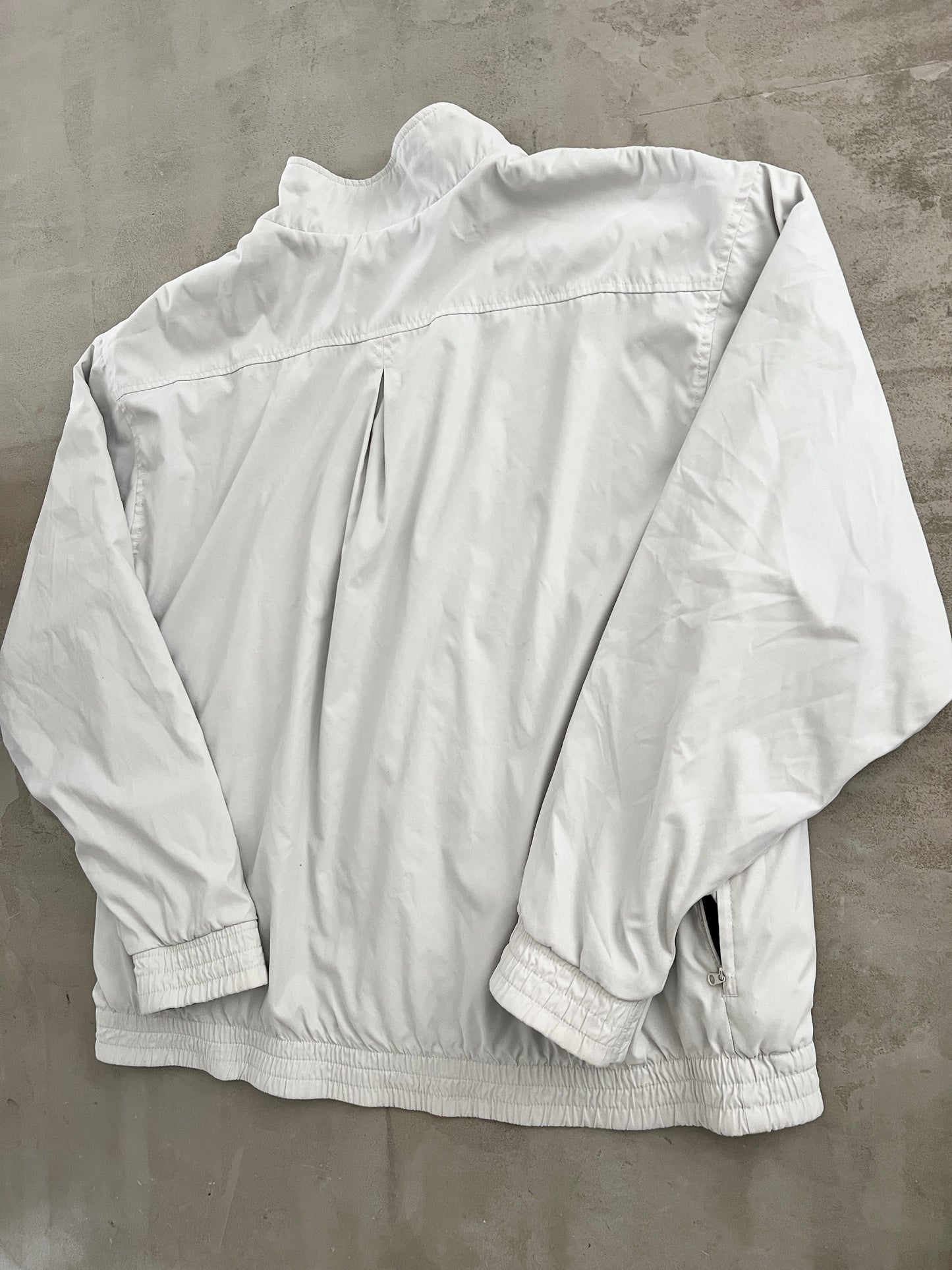 GREY/CREME 2 SIDE NIKE FLEECE - 2000S - XL
