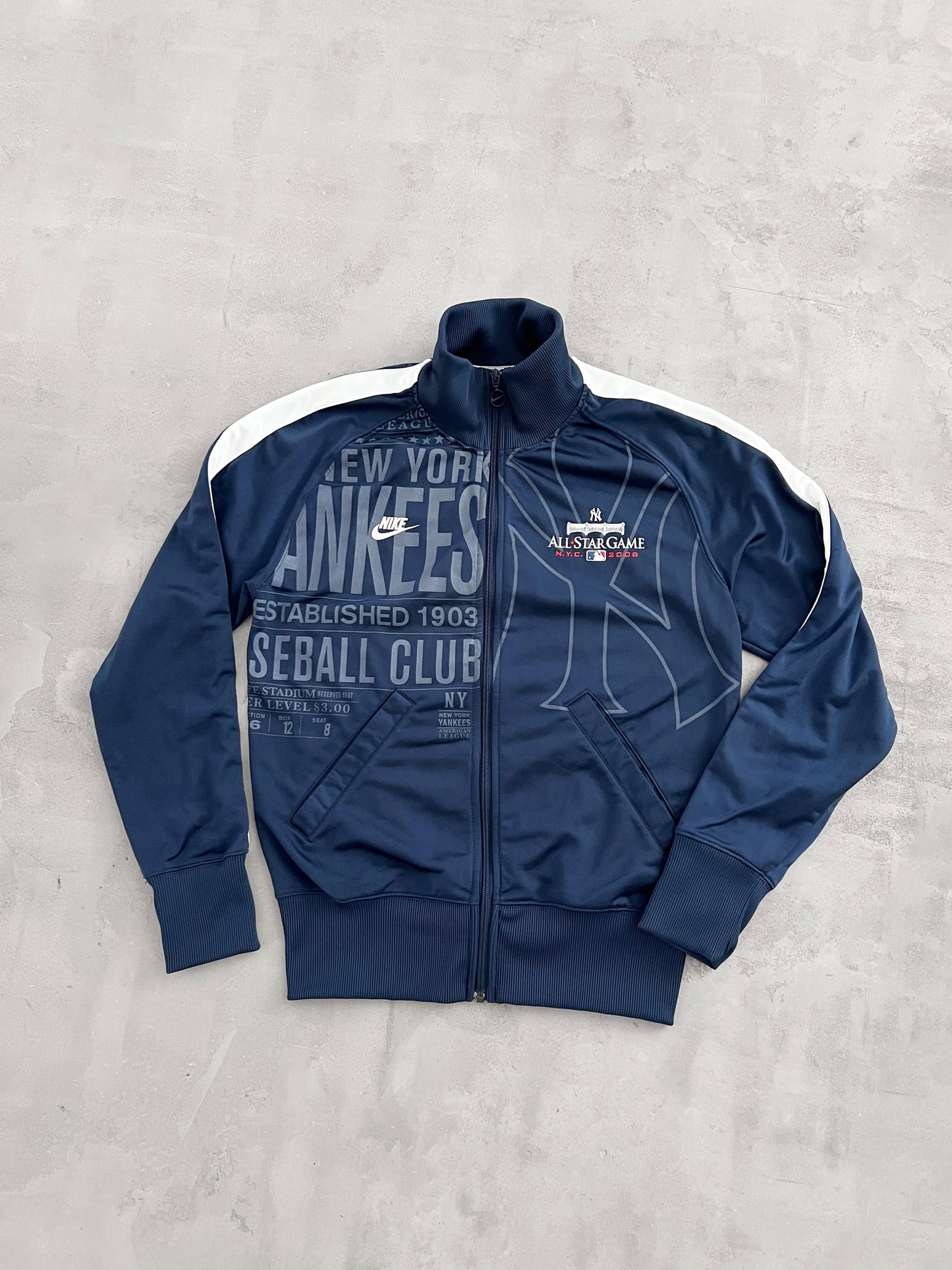 NAVY YANKEES NIKE JACKET - 2000S - S