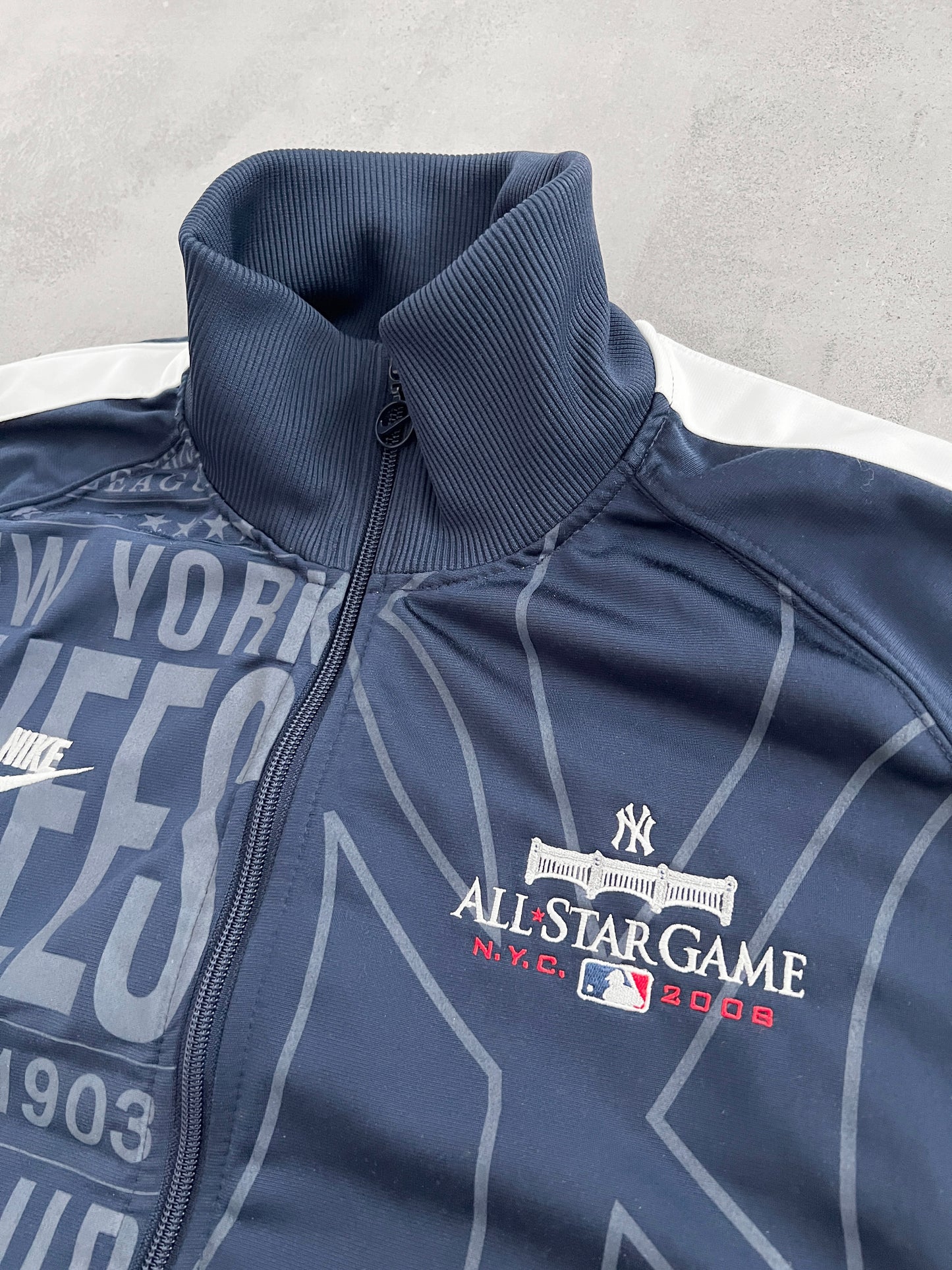 NAVY YANKEES NIKE JACKET - 2000S - S
