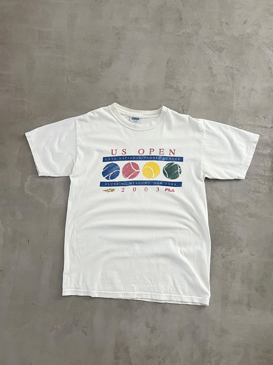 WHITE US OPEN TEE - 2003 - M